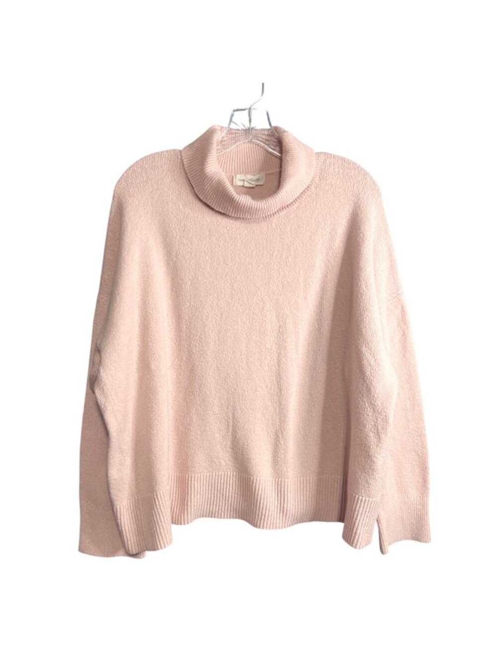 Treasure & Bond Pink Turtleneck Sweater